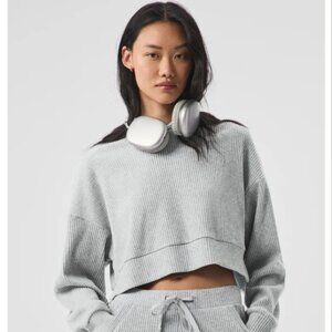 Alo Muse Hoodie | Athletic Heather Grey | XS